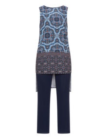 Baylis and May Two-piece jumpsuit Dark-Blue / Multicolour