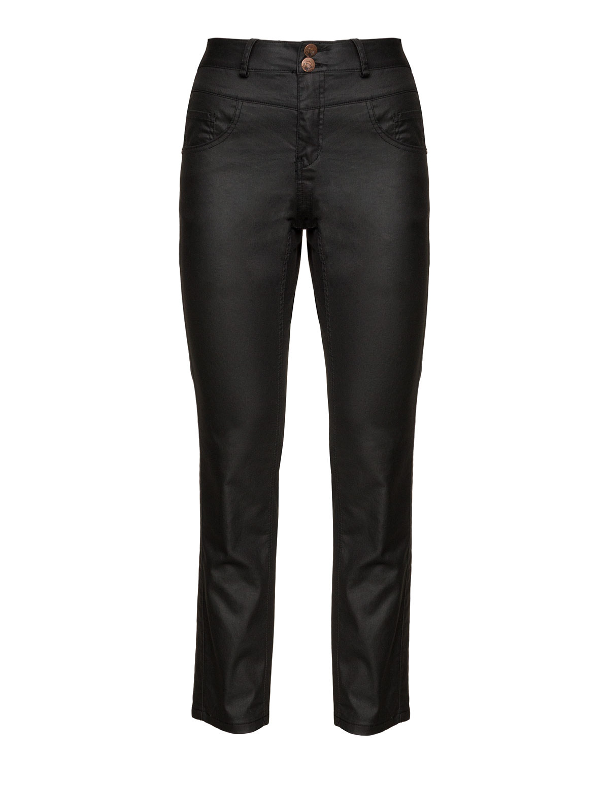 Coated slim fit Nille jeans by
Zizzi