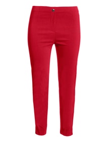 Jennifer Bryde Straight cut trousers Red
