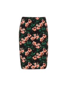 Studio Floral print skirt  Black / Multicolour