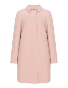 Persona Lined wool coat  Pink