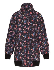 Club One Floral print padded jacket Black / Multicolour