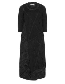 Lissmore Long patchwork dress Black