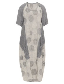 Lissmore 2-in-1 cotton-blend dress  Grey / Sand
