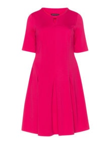 Manon Baptiste Shape collection jersey dress  Pink