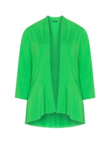 Doris Streich Open front jacket  Green