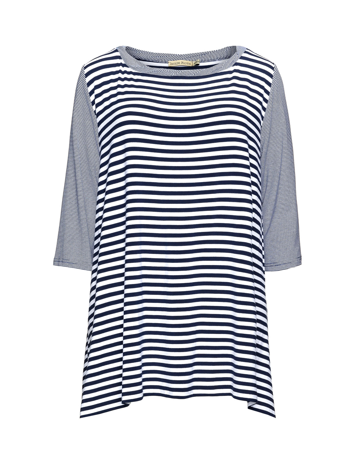 Striped jersey top by
Isolde Roth