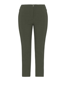 Jennifer Bryde Cropped trousers Khaki-Green