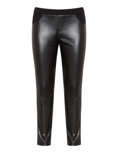 Faux leather trousers by
Jo and Julia