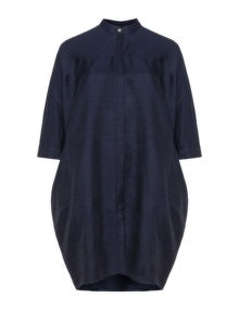 Yoona Oversized shirt dress  Dark-Blue