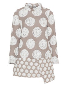 Isolde Roth Layered dotted top Beige / Ivory-White