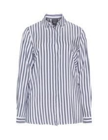 Persona Striped shirt White / Dark-Blue