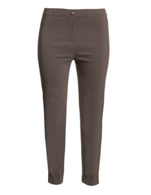 Jennifer Bryde Straight cut trousers Taupe-Grey