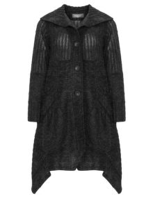 Kekoo Knitted jacket Anthracite / Black