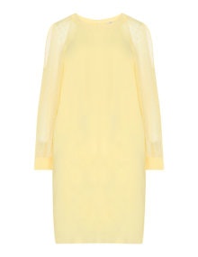 Jo and Julia Cold shoulder dress Yellow