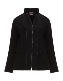 Prisa Zip detail jacket Black