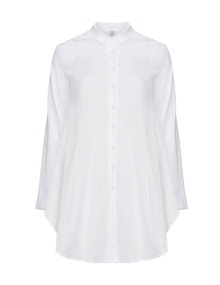 Salon de the A-line shirt  White