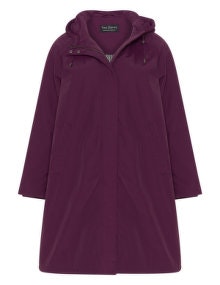 two danes Waterproof hooded jacket Purple