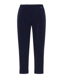 Mat Jersey tapered trousers Dark-Blue