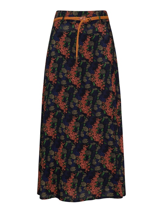 Izabel Curve Printed maxi skirt Multicolour