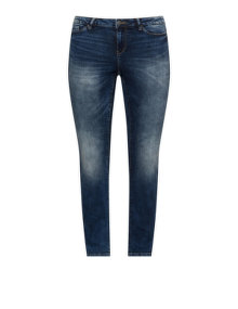 Junarose Distressed Five jeans Dark-Blue