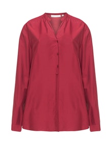 Eterna Long sleeve blouse Bordeaux-Red
