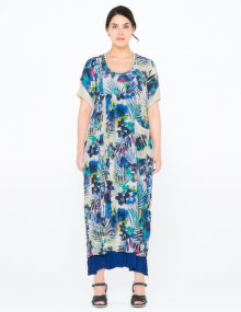Lissmore Printed midi dress Multicolour / Blue