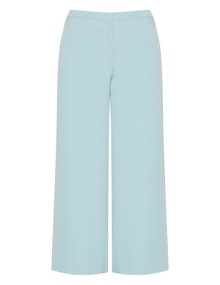 navabi Wide leg crêpe trousers Light-Blue