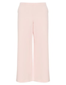 navabi Wide leg crêpe trousers Pink