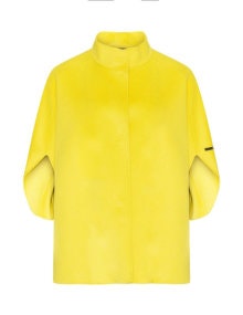 Persona Short wool mix jacket Yellow