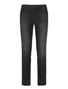Aprico Faded straight cut jeans Anthracite