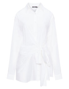 Mat Tie detail shirt  White