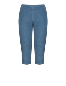 Elemente Clemente Cropped linen trousers  Blue