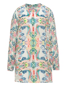 Johnny Was Printed Cupro blouse Multicolour