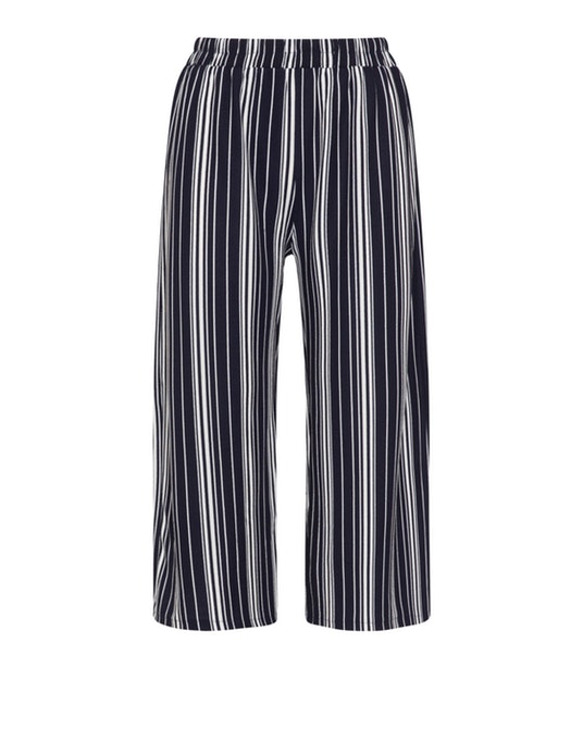 Izabel Curve Striped wide leg trousers Blue / White