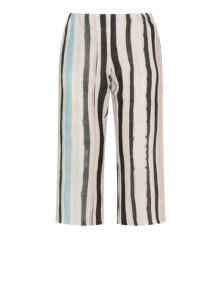 Yoona Linen trousers  Beige / Multicolour