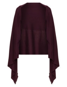 Isolde Roth Wool blend cover-up Bordeaux-Red