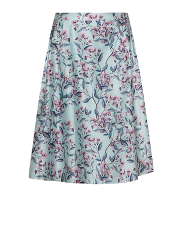 Manon Baptiste - Mid length floral print skirt 