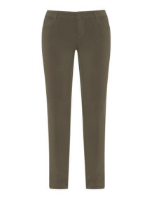Zizzi Slimline trousers  Khaki-Green
