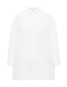 Zhenzi Tie sleeve blouse White