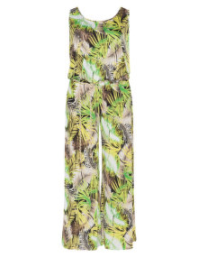 Mat Tie belt floral jumpsuit  Multicolour