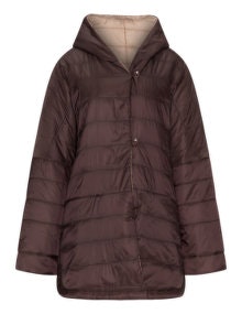 Doris Streich Reversible quilted jacket Brown / Sand