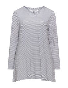 alice und jann Printed pyjama top White / Grey