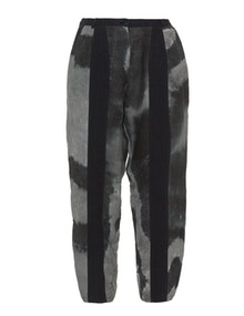 Boheme Tie dye effect panelled trousers  Grey / Anthracite