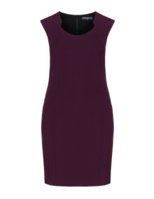 Manon Baptiste Shape Collection shift dress Berry-Purple