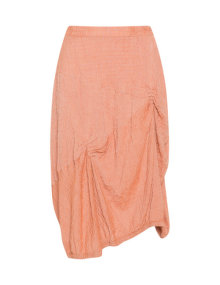 zedd plus Textured balloon skirt Orange