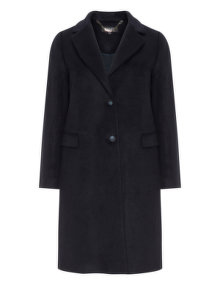 navabi Wool-blend coat  Dark-Blue