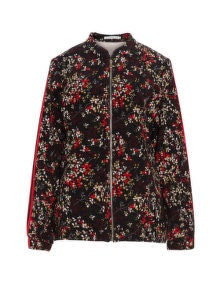 Studio Floral blouson jacket Black / Multicolour