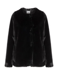 Lower Eastside Faux fur jacket Black