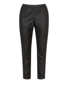 Frapp Coated trousers  Black